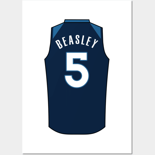 Malik Beasley Jersey Wall Art by Mortimermaritin